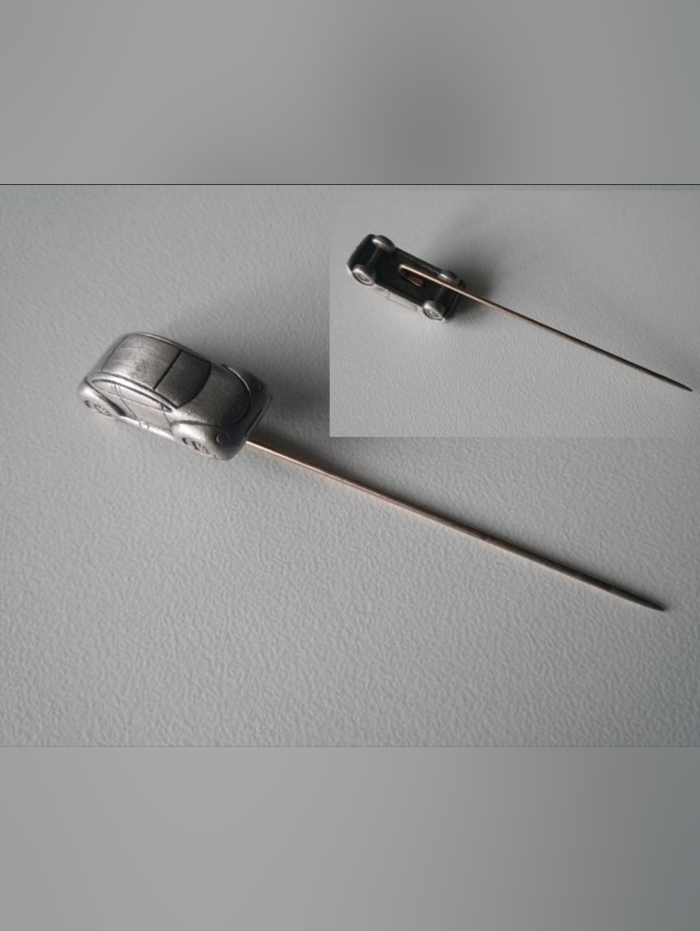 VW Volkswagen Beetle Bug Pin for Lapels, Ties, Hats Vintage Collectible